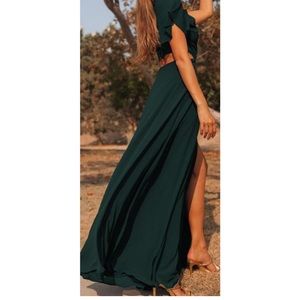 LULUs NWT Garden Bliss Emerald Green